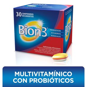 Bion-3-Vitaminas-295-mg-30-Comprimidos-Recubierto-imagen