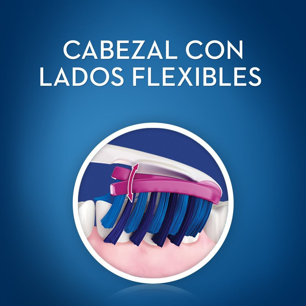 Cepillos Dentales Oral-B 3D White Luxe Pro-Flex - 2 Unidades