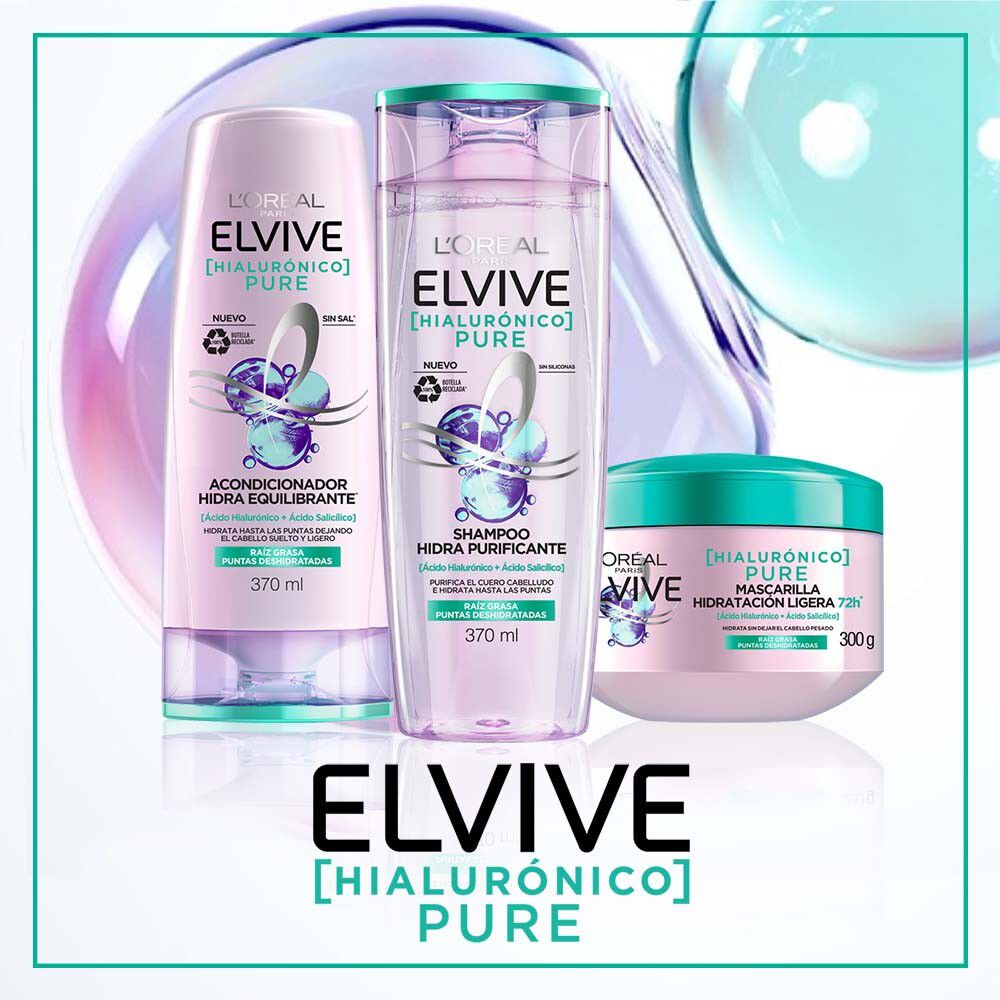 Elvive Hidra Hialuronico Shampoo 370ml — Farmacias Arrocha