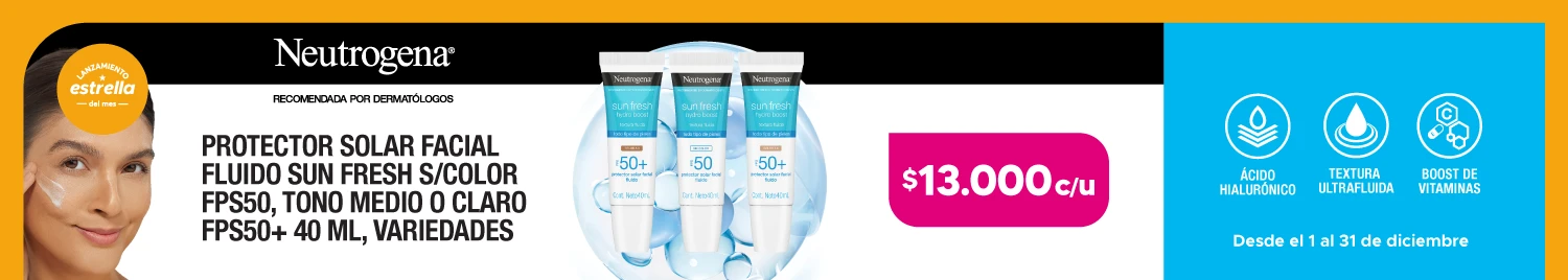 Neutrogena SunFresh en tiendas Maicao Chile