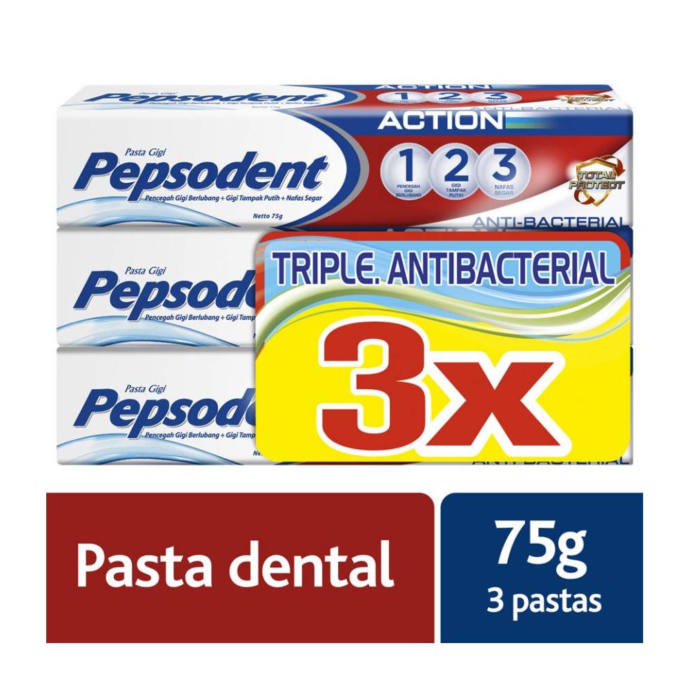 pepsodent action antibacterial