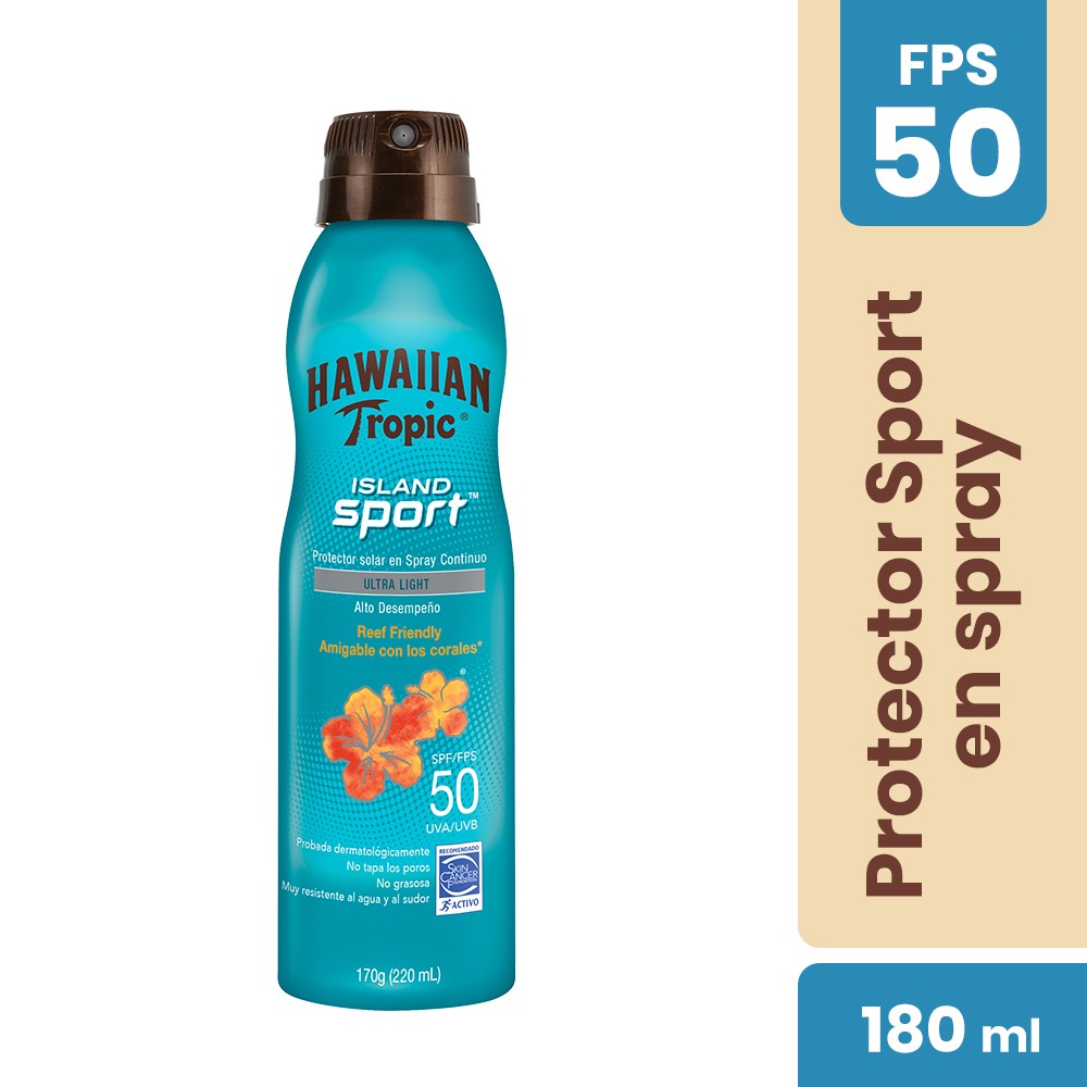 protector solar hawaiian tropic island sport